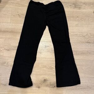 lululemon athletica Women’s Black Flared Leggings
